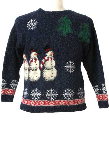 Marisa Christina Petite Womens Ugly Christmas Swea