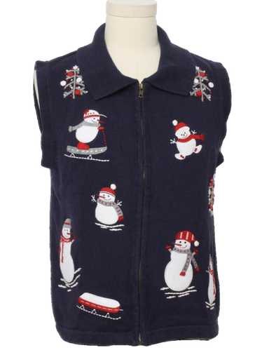 Southern Lady Womens Ugly Christmas Sweater Vest