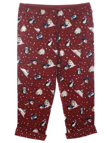 Mixit Woman Unisex Ugly Christmas Pants to Wear Wi