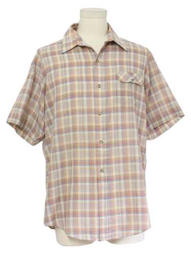 1980's Levis Mens Levis Plaid Shirt