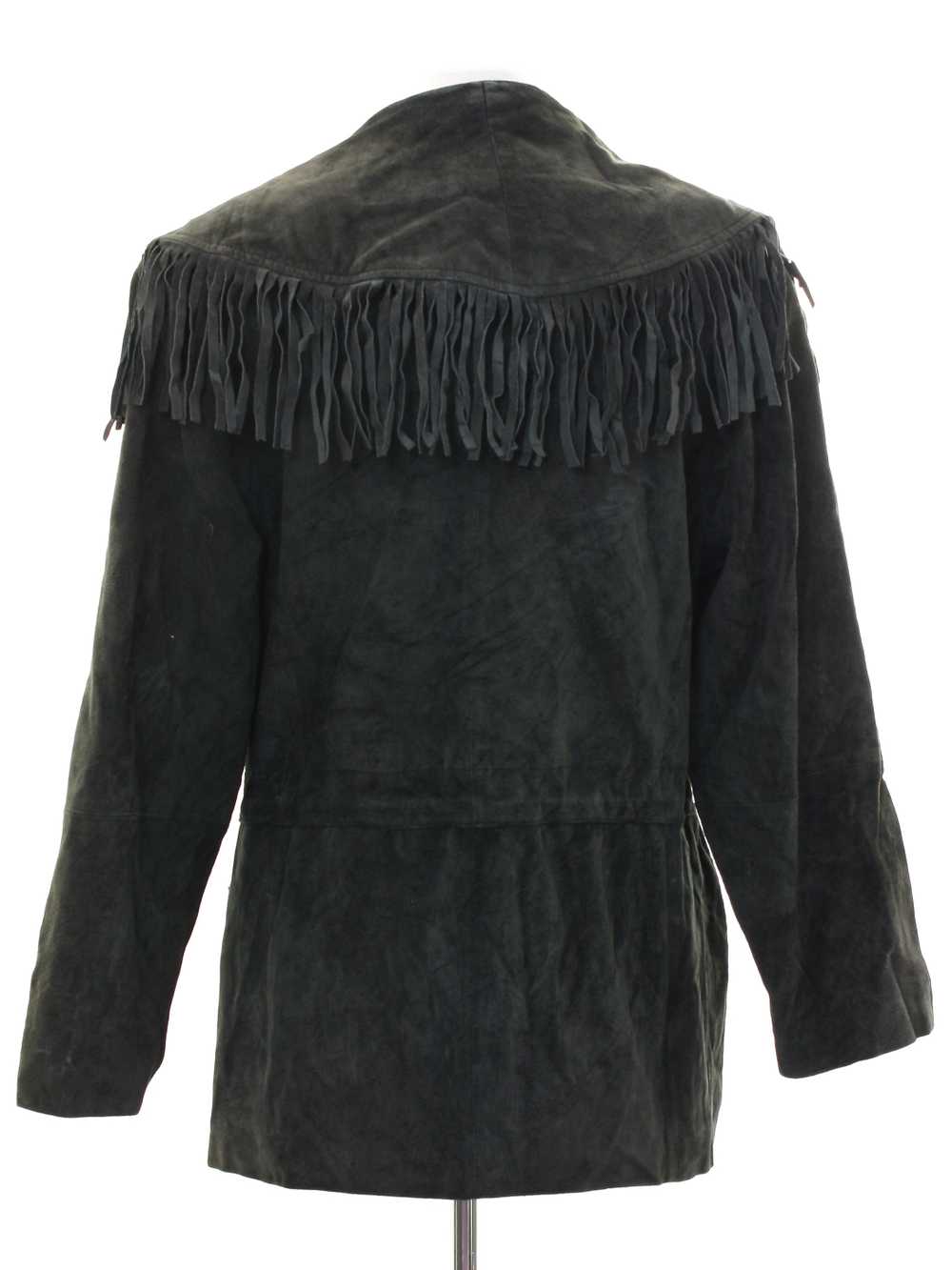 1980's Braefair Leather Womens Fringed Suede Leat… - image 3