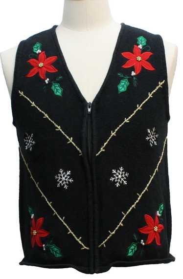 Traditions Womens/Girls Ugly Christmas Sweater Ves