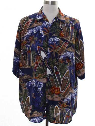 1980's Untied Mens Hawaiian Shirt