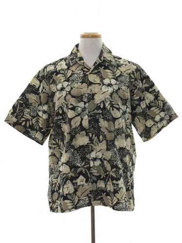 1980's Pierre Cardin Mens Hawaiian Shirt - image 1