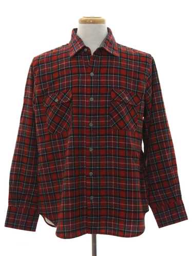 1980's Arrow Sportswear Mens Flannel Shirt - image 1
