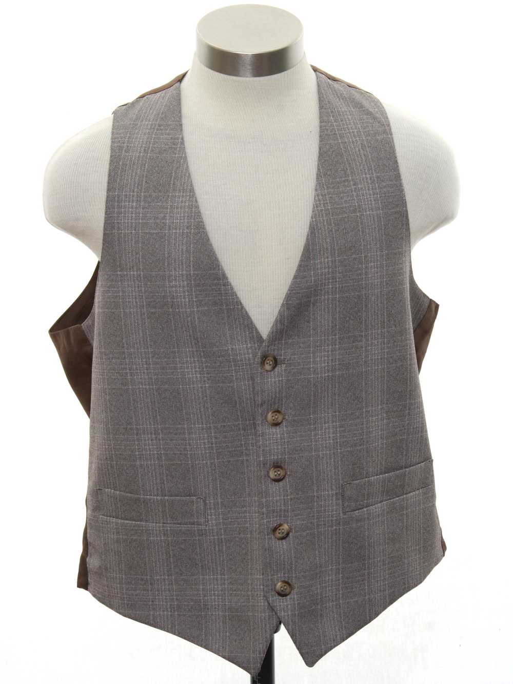 1970's Mens Disco Suit Vest - image 1