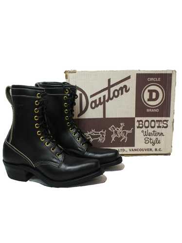 1980's Dayton Circle D Western Style Boots, Vancou