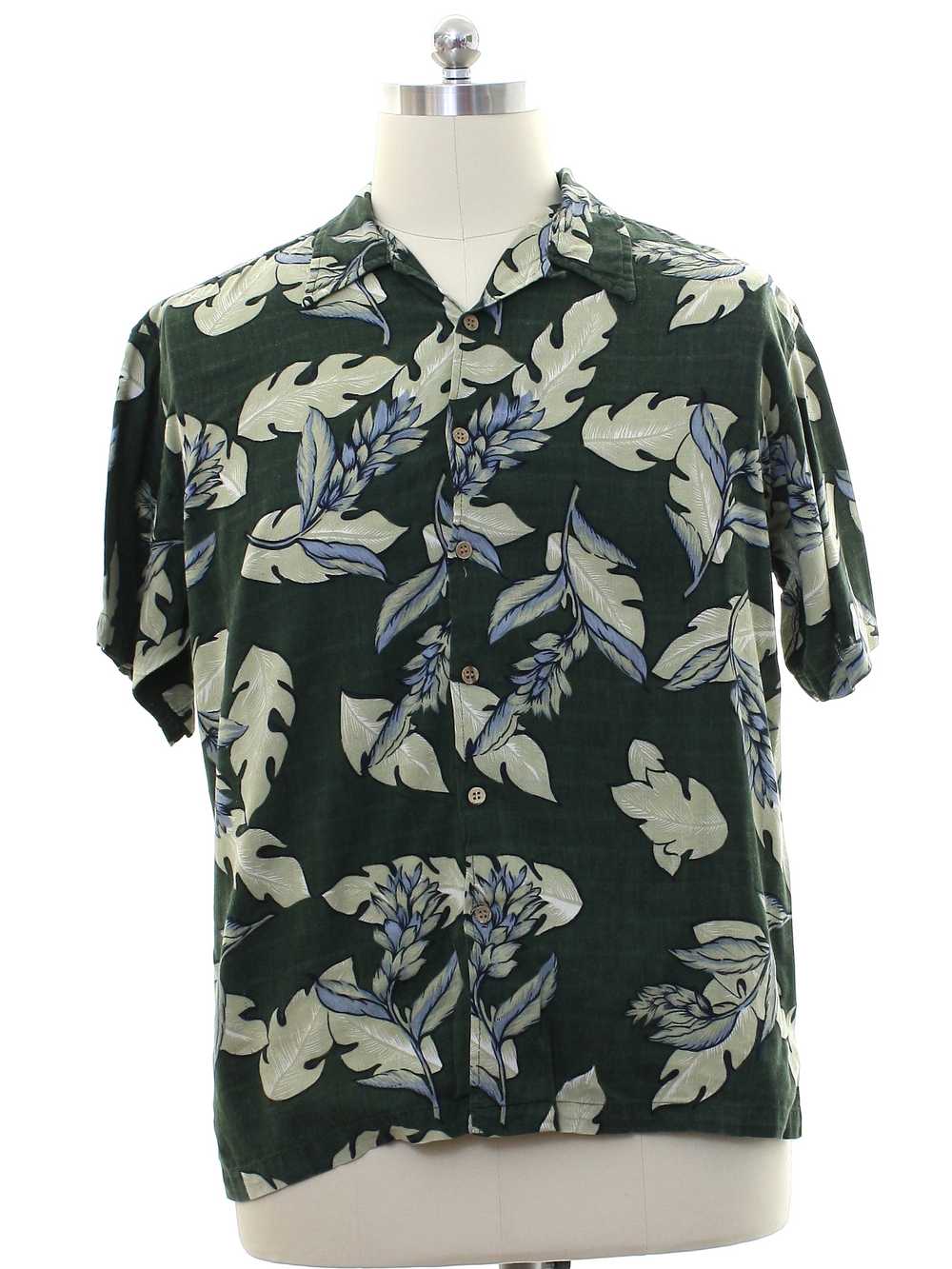 1990's Mens Hawaiian Shirt - image 1