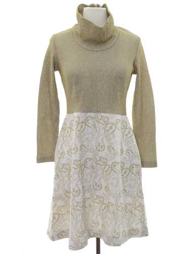 1960's Mod Knit Cocktail Dress