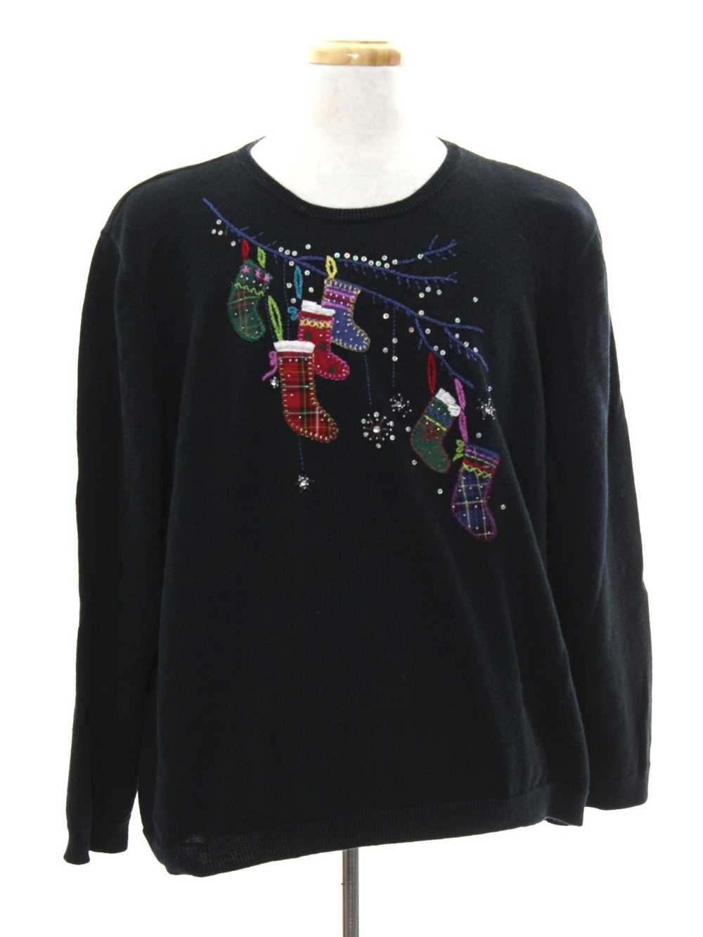 Alfred Dunner Unisex Ugly Christmas Sweater - image 1