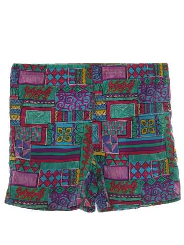 1980's On Your Mark Totally 80s Unisex Shorts - image 1