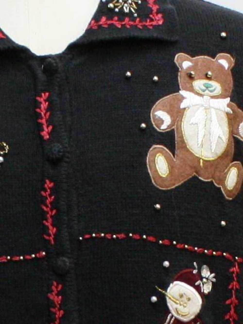 Donn Kenny Unisex Bear-riffic Ugly Christmas Swea… - image 2