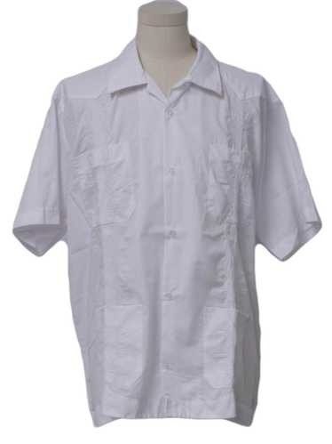 1980's Mens Guayabera Shirt