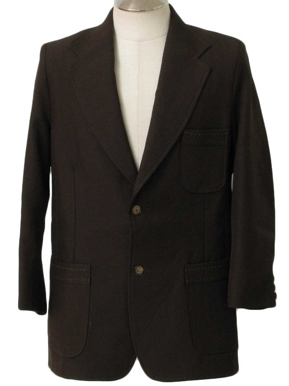 1970's Tobias Mens Mod Disco Blazer Style Sport C… - image 1