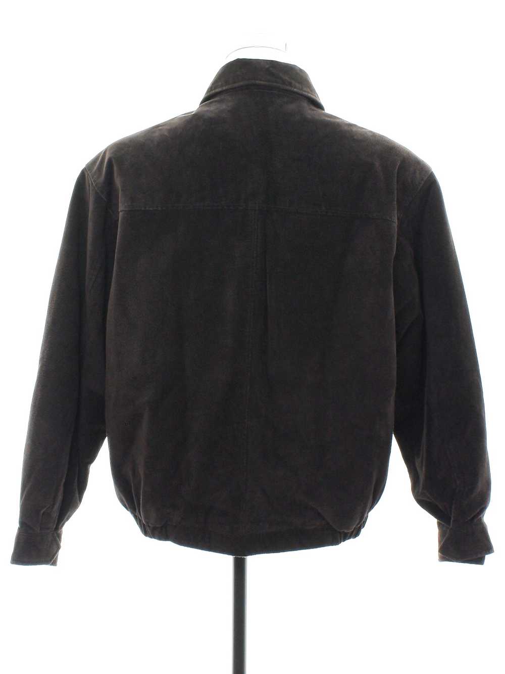 1990's Savile Row Outerwear Mens Leather Jacket - image 3