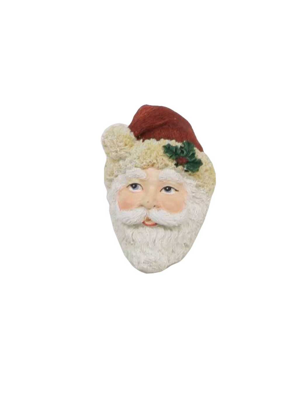 Smiling Santa Pin Unisex Ugly Christmas Jewelry S… - image 1