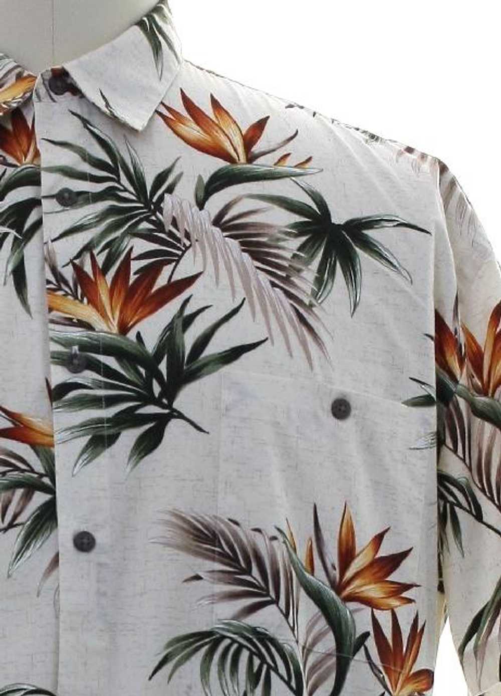 1990's Island Shores Mens Hawaiian Shirt - image 2