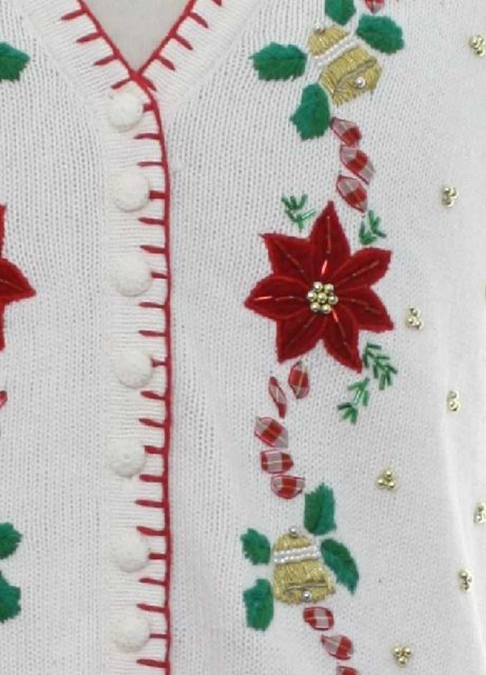 BP Design Womens Ugly Christmas Sweater Vest - image 2
