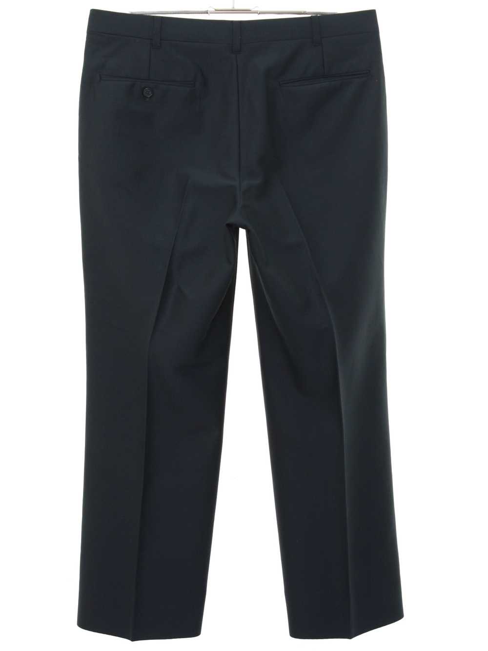 1960's Mens Mod Leisure Style Flat Front Slacks P… - image 3