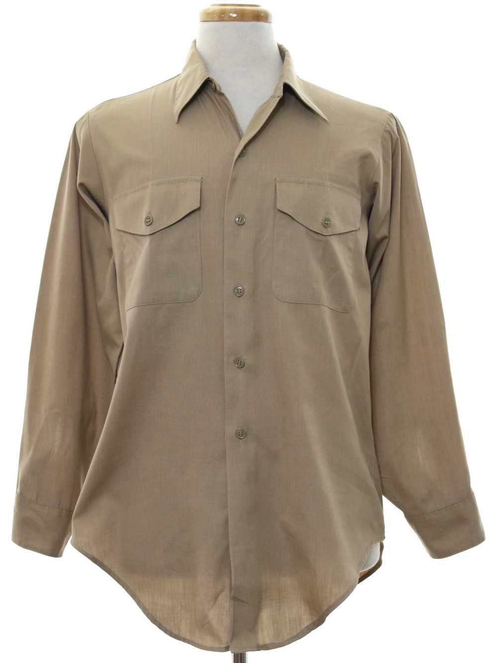1960's Mens Uniform Shirt - image 1