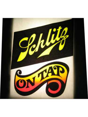 1970's Schlitz on tap Iron-Ons - Alcohol Themes