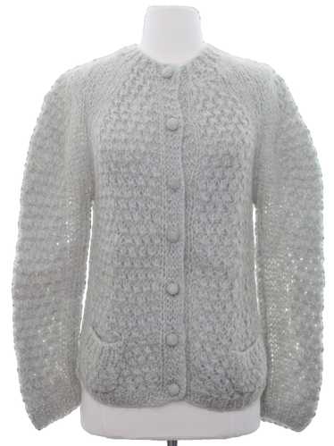 1960's Handmade in Italy Womens Cardigan Mohair Bl