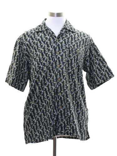 1990's Summa Mens Graphic Print Sport Shirt - image 1