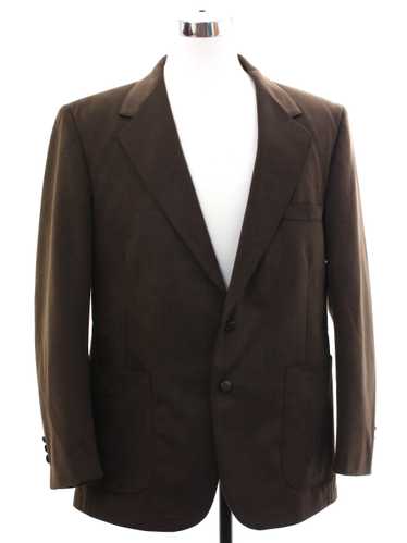1970's WFF by Farah Mens Faux Suede Blazer Style S