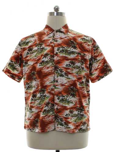 1990's Old Navy Mens Hawaiian Shirt