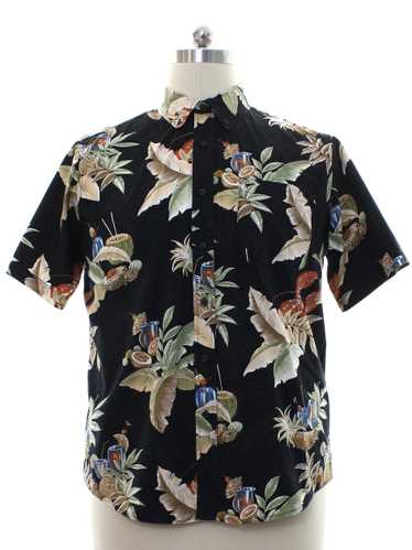 1980's David Taylor Mens Hawaiian Shirt