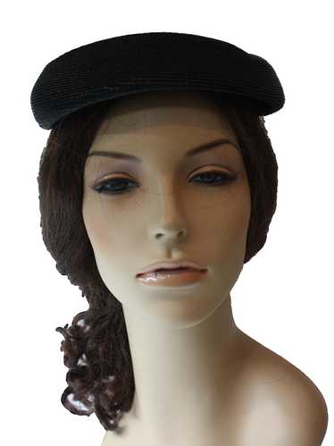 1960's Union Label Womens Half Hat - image 1