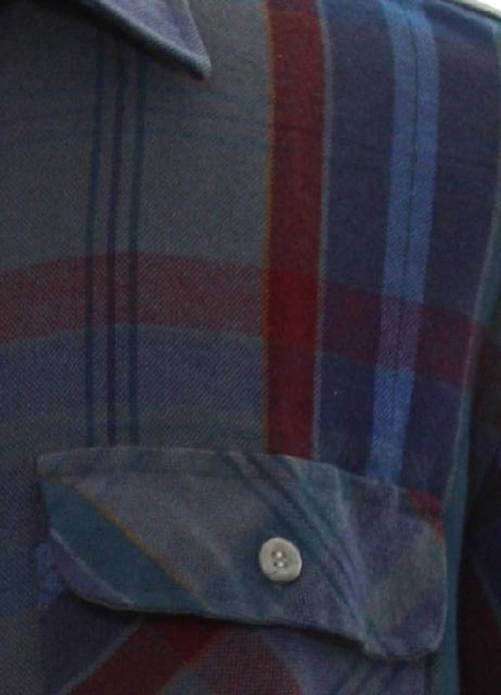 1980's St. Johns Bay Mens Flannel Shirt - image 2