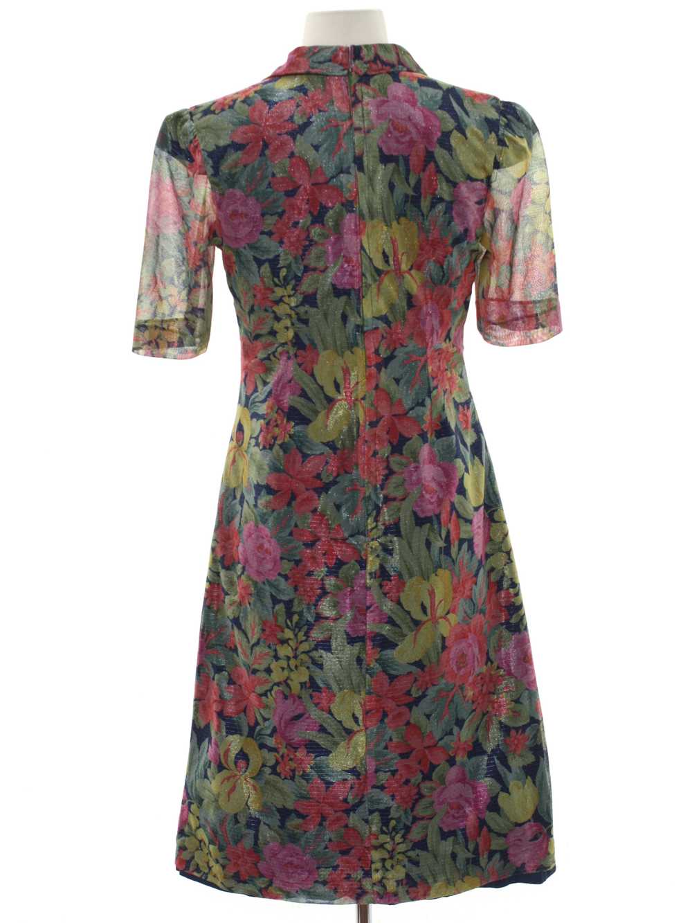 1980's Totally 80s Floral Dress - image 3