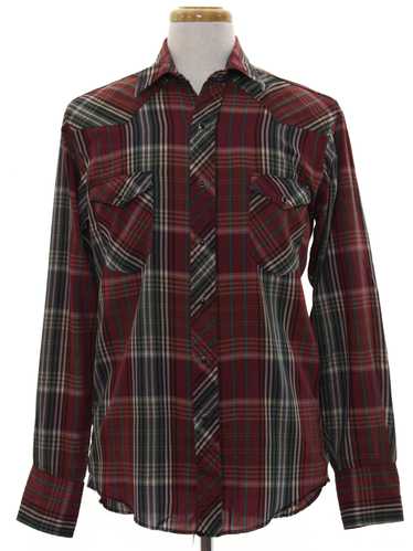 1990's Rustler Mens Western Shirt - image 1