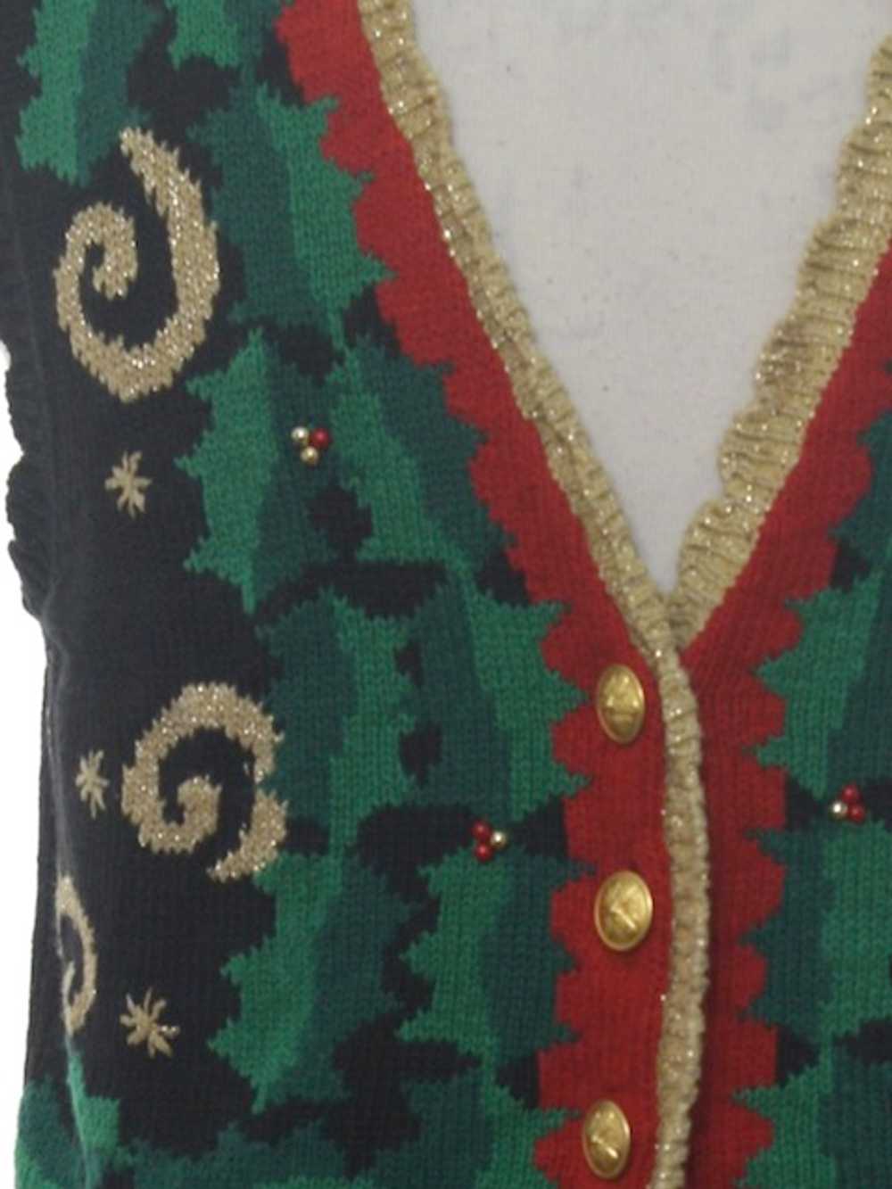 Norton McNaughton Womens Ugly Christmas Sweater V… - image 2