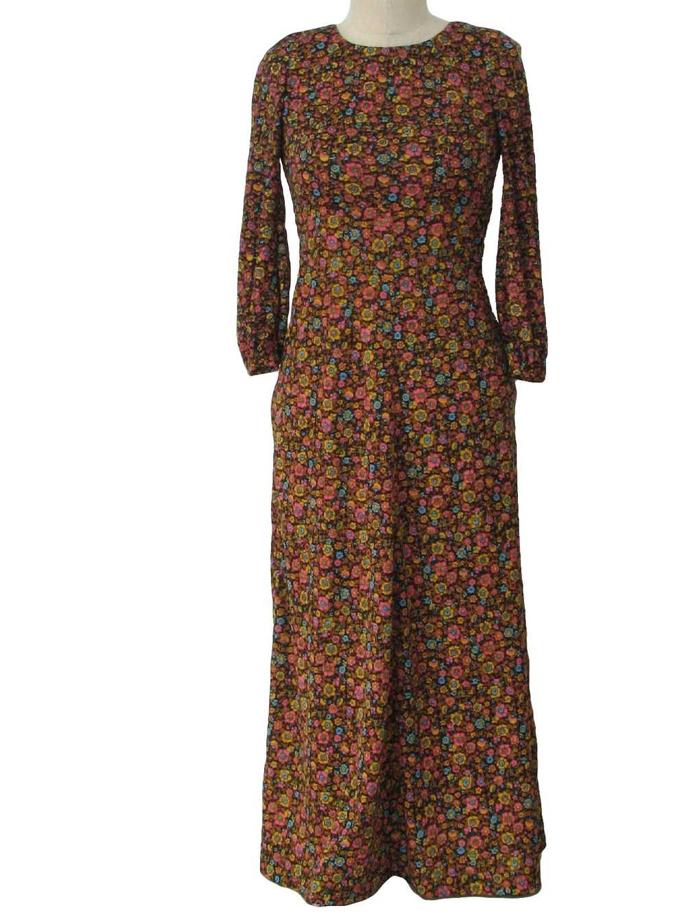 1970's Hippie Maxi Dress - image 1