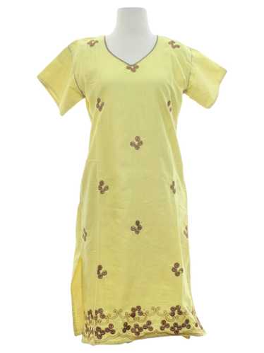 1990's Salwar Kameez Tunic Dress - image 1