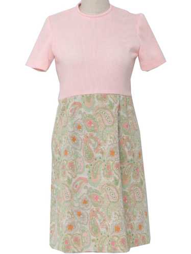 1970's Leslie Fay Knit Dress