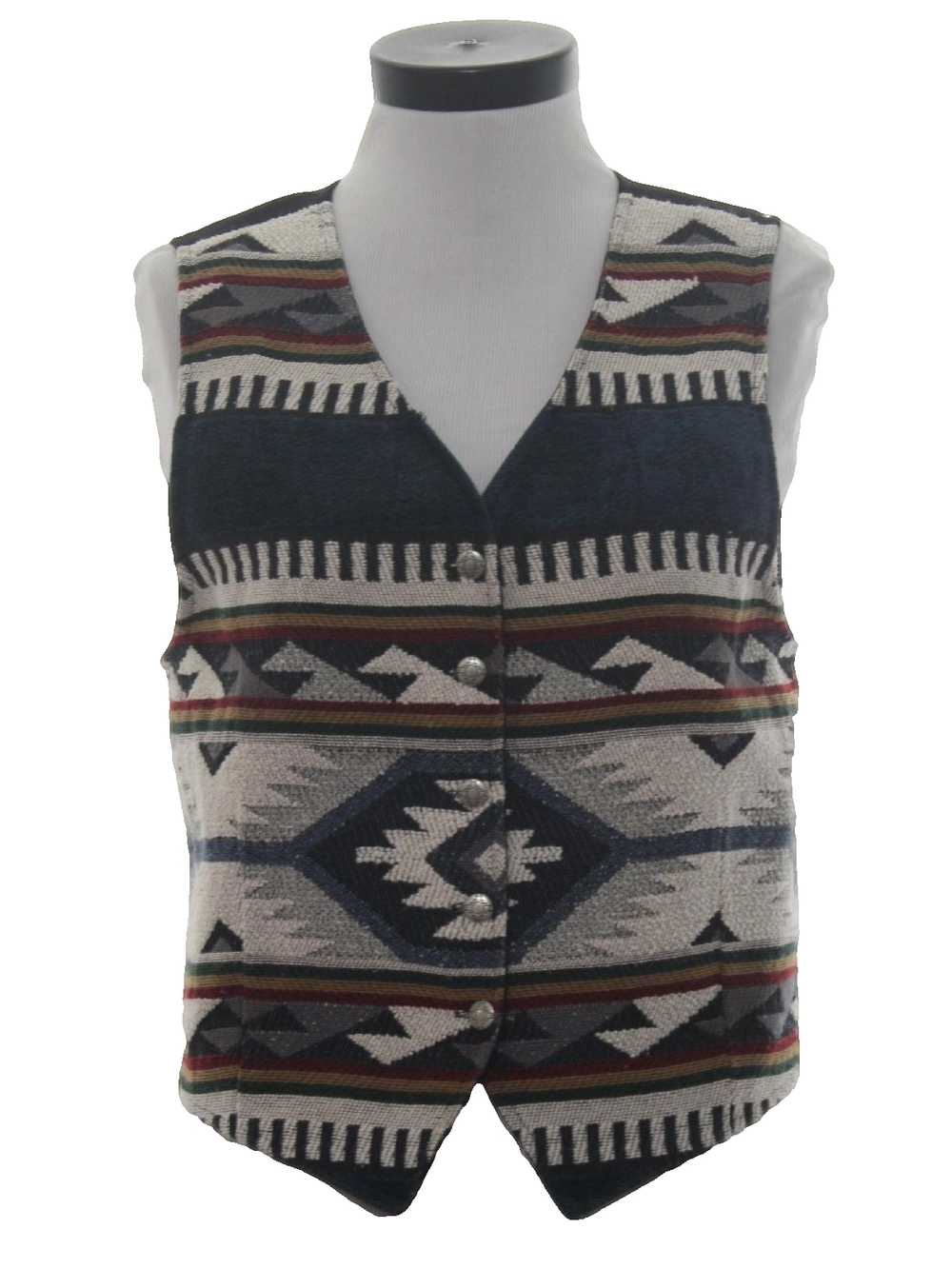 1980's Roper Womens Equestrian Style Vest - image 1