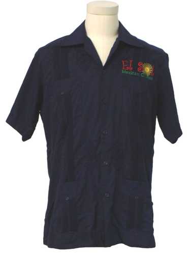 1980's Princeton Mens Guayabera Shirt