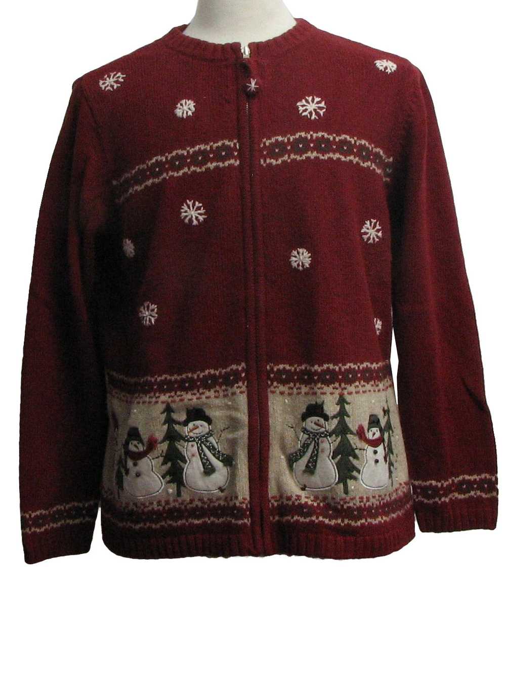 Croft & Barrow Womens Ugly Christmas Sweater - image 1