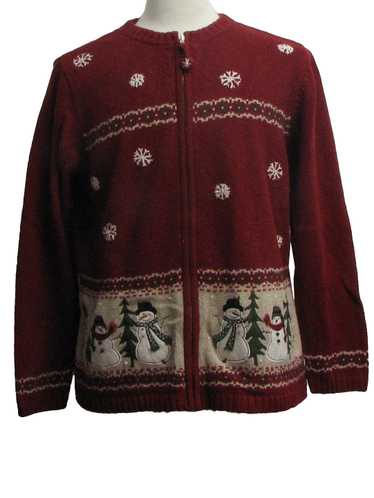 Croft & Barrow Womens Ugly Christmas Sweater - image 1