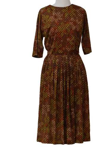 1960's RK Knits Mod Dress