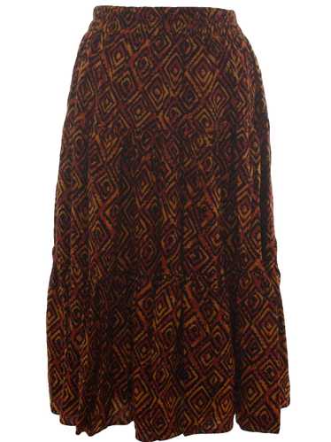 1980's Hippie Style Skirt