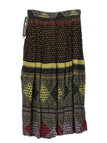1990's Sag Harbor Hippie Style Broomstick Skirt