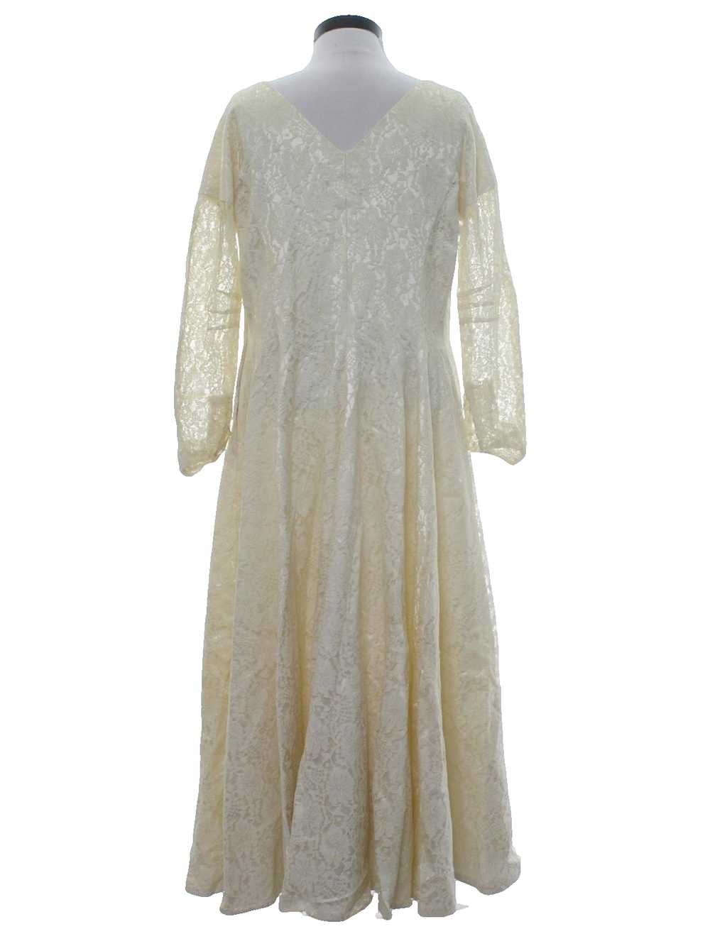 1950's Wedding Maxi Dress - image 3