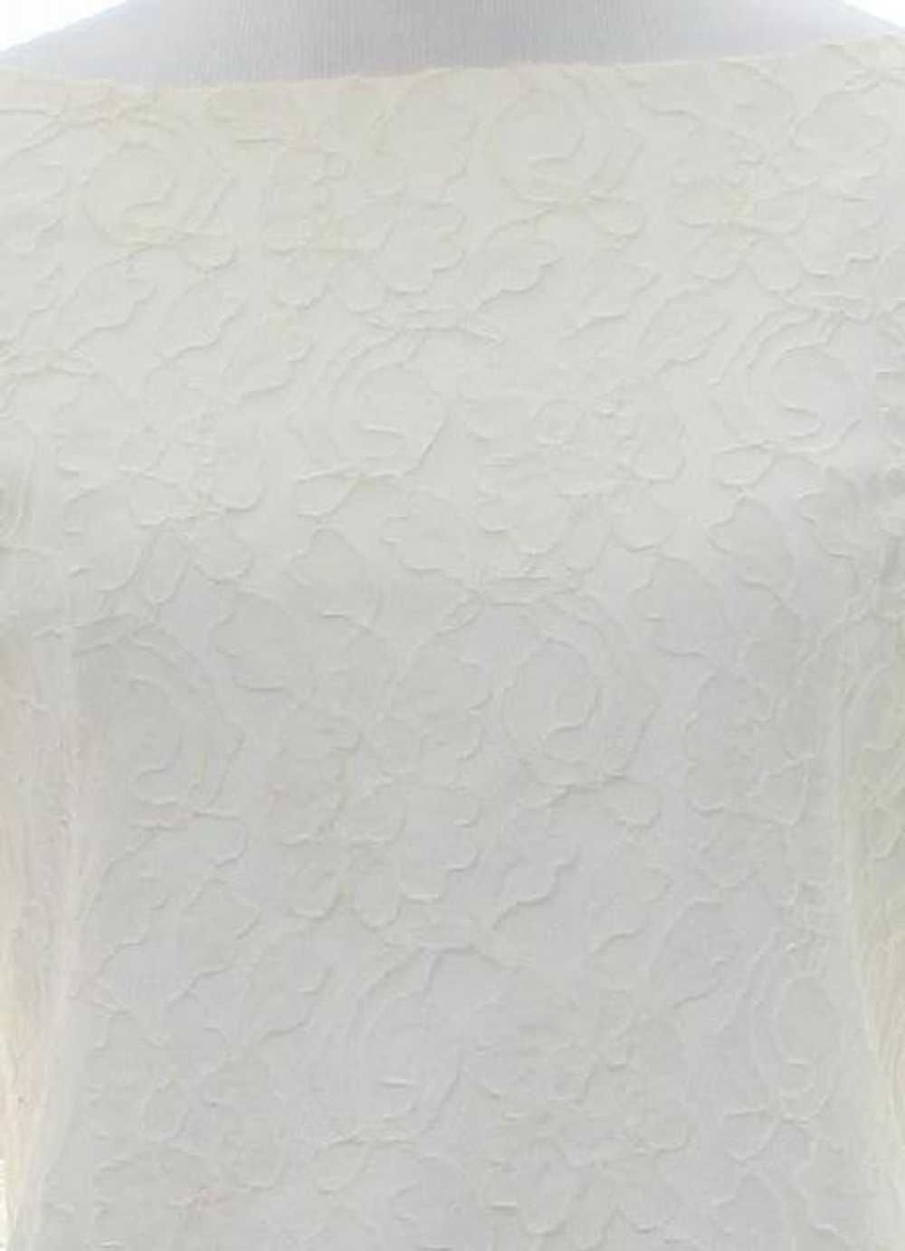 1970's White Wedding Dress - image 2