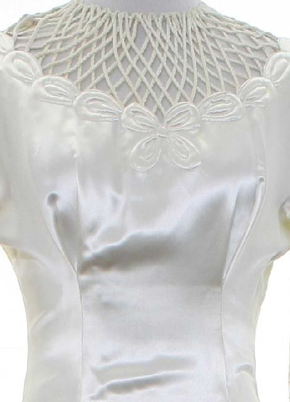 1950's Wedding Gown Dress - image 2