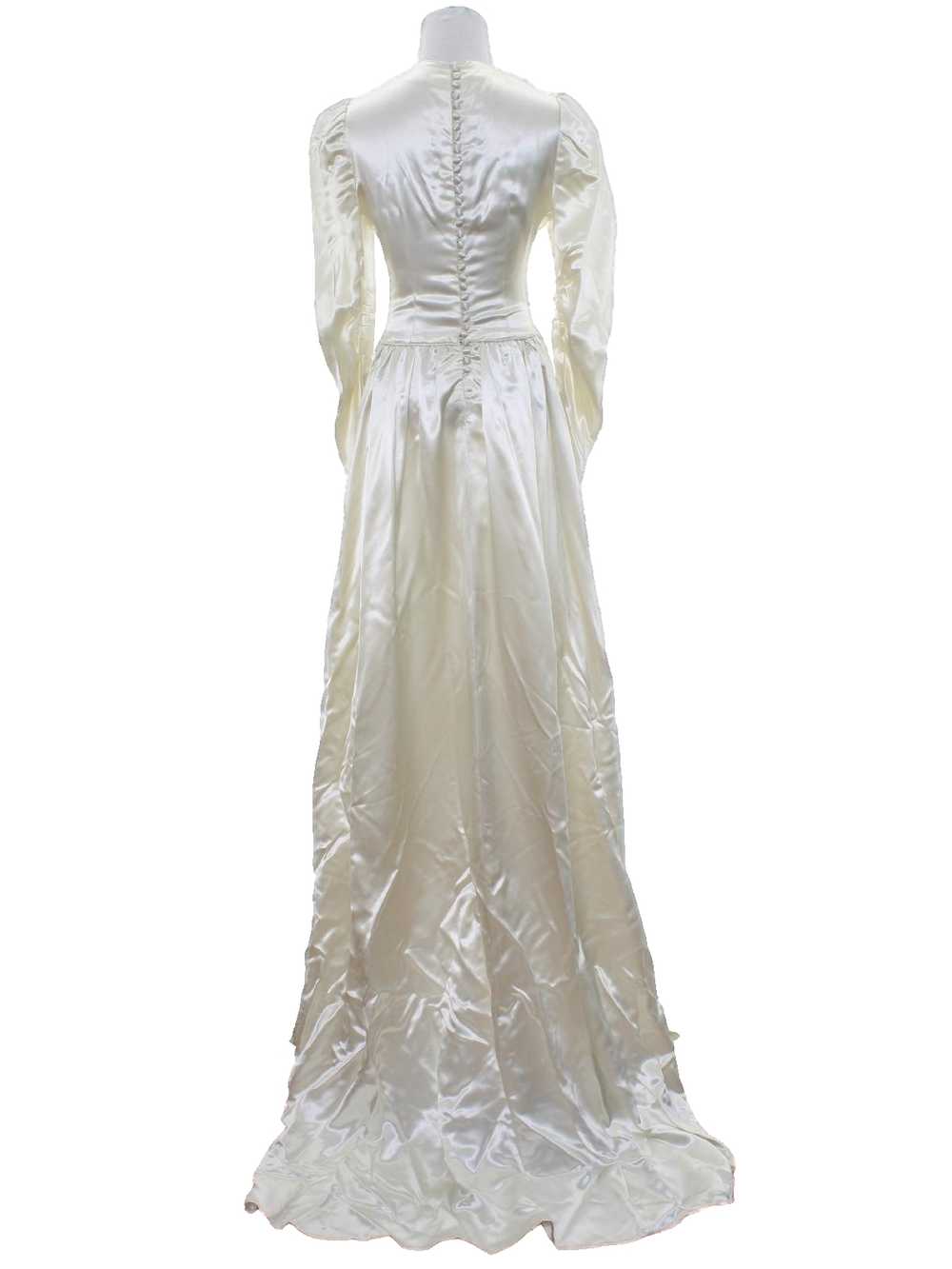 1950's Wedding Gown Dress - image 3