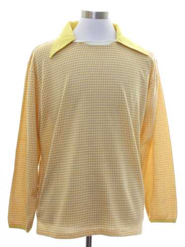 1960's 909 Collection Mens Mod Pullover Shirt